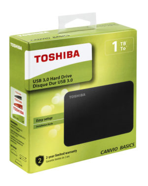 Festplatte  Canvio Basics 1TB  / TOSHIBA