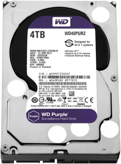 HDD intern  Purple 4 TB / WESTERN DIGITAL – Bild 3