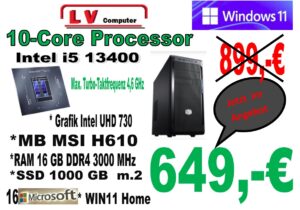 Intel i5 13400 / Office PC